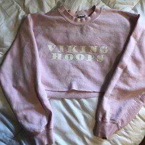 Cropped Pink Sweater